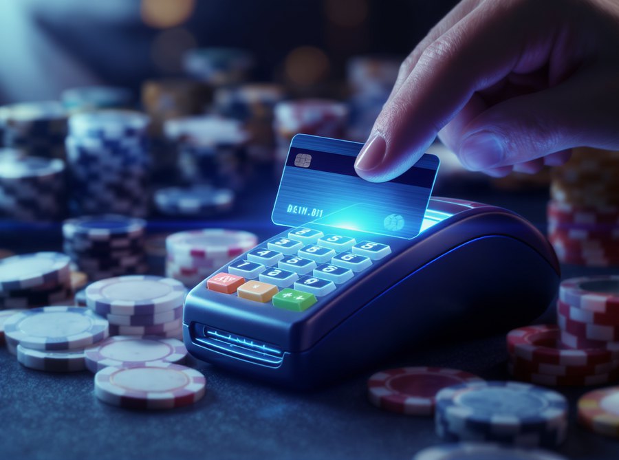 デビットカードでオンラインカジノに入金する流れ